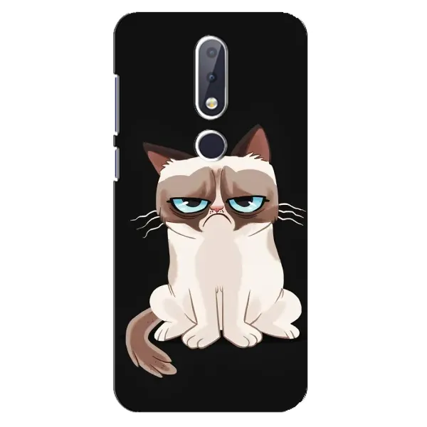 Чехол с рисунком «Взгляд кота» для Nokia 6.1 Plus Чехол с рисунком «Взгляд кота» для Nokia 6.1 Plus