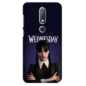 Чехлы с принтом Уэнсдей на Nokia 6.1 Plus (Wednesdey)