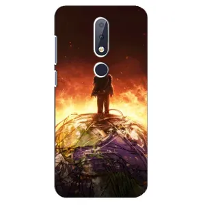 Чехол Оппенгеймер / Oppenheimer на Nokia 6.1 Plus (Ядерщик)