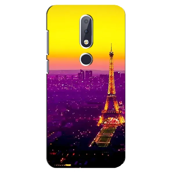Чехол с рисунком «Яркая башня» для Nokia 6.1 Plus Чехол с рисунком «Яркая башня» для Nokia 6.1 Plus