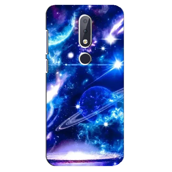 Чехол с рисунком «Яркий космос» для Nokia 6.1 Plus Чехол с рисунком «Яркий космос» для Nokia 6.1 Plus