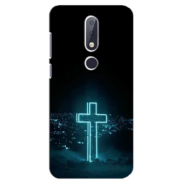 Чехол с рисунком «Яркий Крест» для Nokia 6.1 Plus Чехол с рисунком «Яркий Крест» для Nokia 6.1 Plus