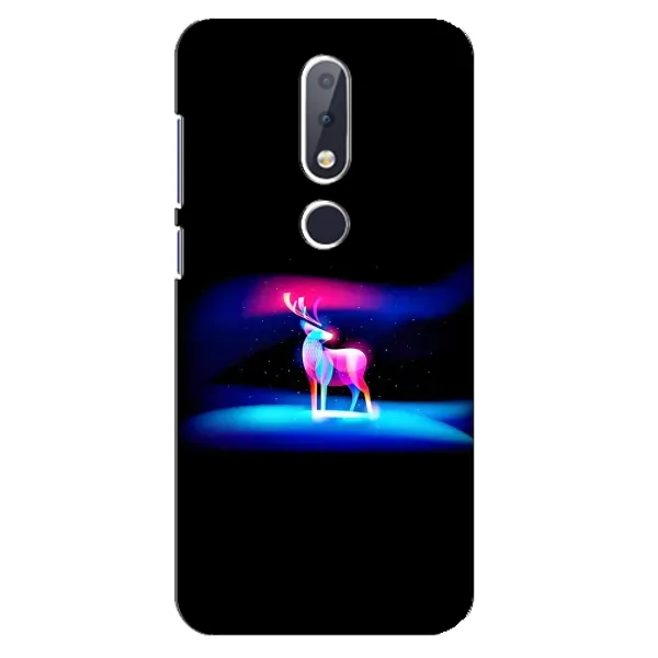 Чехол с рисунком «Яркий олень» для Nokia 6.1 Plus Чехол с рисунком «Яркий олень» для Nokia 6.1 Plus