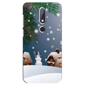 Чехлы на Новый Год Nokia 6.1 Plus (Зима)