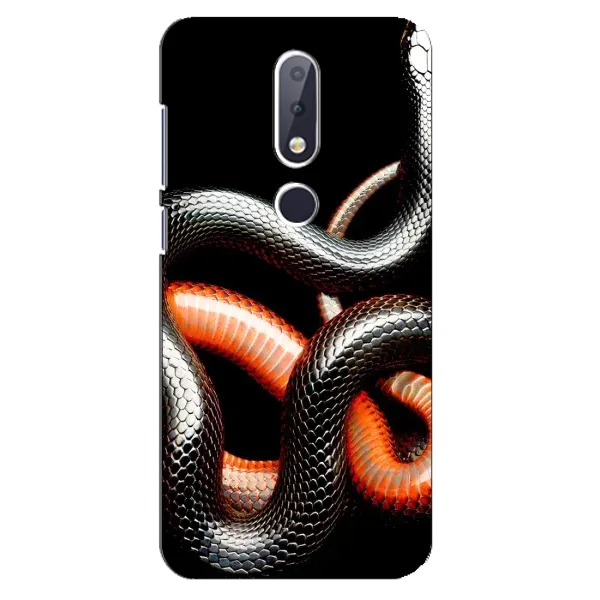 Чехол с рисунком «Змея» для Nokia 6.1 Plus Чехол с рисунком «Змея» для Nokia 6.1 Plus