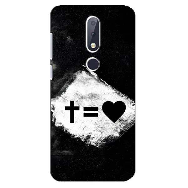 Чехол с рисунком «Значки 2» для Nokia 6.1 Plus