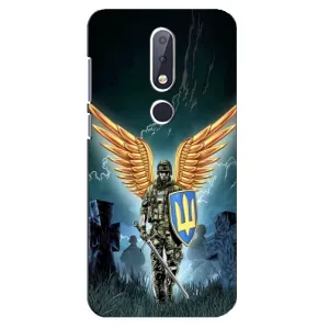 Патриотический Чехол для Nokia 6.1 Plus (ЗСУ з крильями)