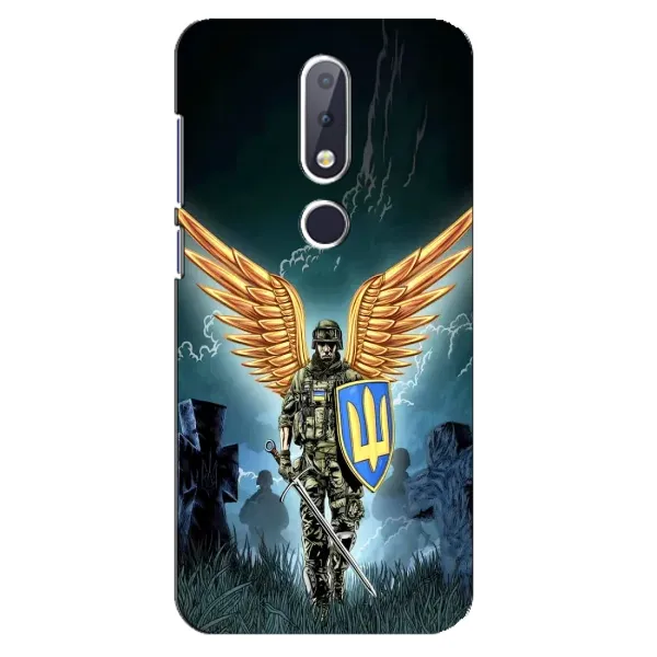 Чехол с рисунком «ЗСУ з крильями» для Nokia 6.1 Plus