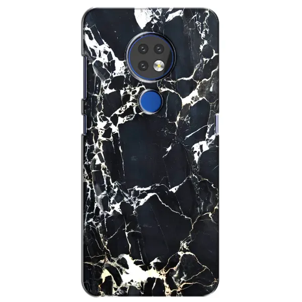 Чехол с рисунком «Чёрный мрамор» для Nokia 6.2 (2019) Чехол с рисунком «Чёрный мрамор» для Nokia 6.2 (2019)