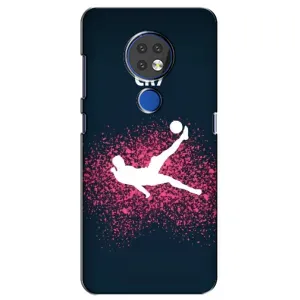 Чехол Криштиану Роналду для Nokia 6.2 (2019) (CR7 Удар)