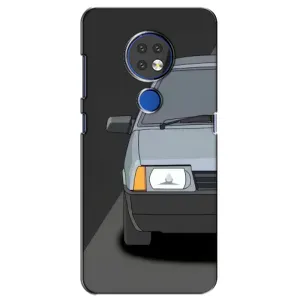 Чехлы с тематикой "Крутые машины" на Nokia 6.2 (2019) (Девятка)