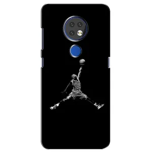 Силіконовый Чохол Nike Air Jordan на Нокіа 6.2 (2019) (Джордан)