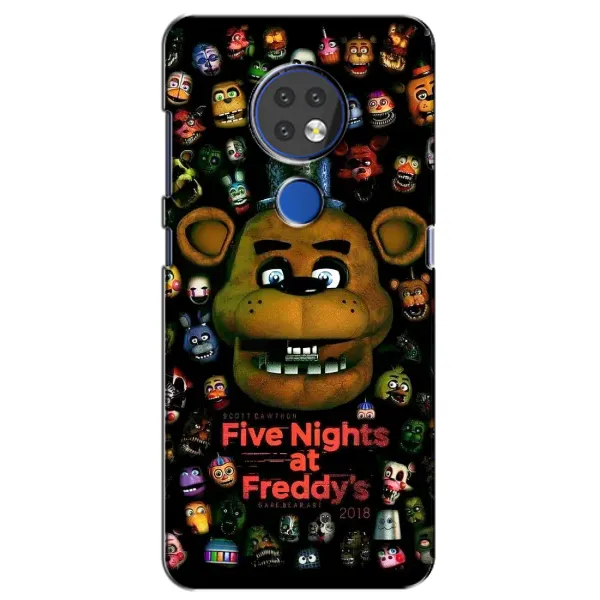 Чехол с рисунком «Freddy» для Nokia 6.2 (2019)