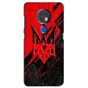 Чохли УПА (Червоно-Чорний) на Nokia 6.2 (2019) (Герб в кольорах УПА)