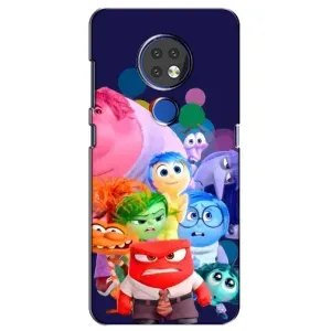 Чехол Головоломка для Nokia 6.2 (2019) - (AlphaPrint) (Герои головоломки)