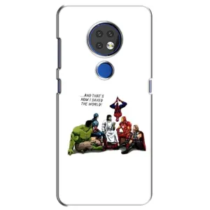 Чохли для Nokia 6.2 (2019) (Для Християн) (Ісус супергерой)