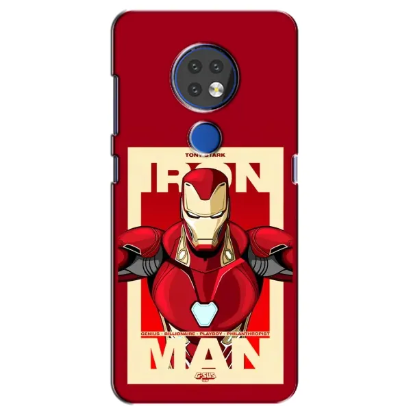 Чехол с рисунком «Iron man» для Nokia 6.2 (2019) Чехол с рисунком «Iron man» для Nokia 6.2 (2019)