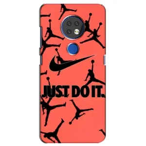 Силіконовый Чохол Nike Air Jordan на Нокіа 6.2 (2019) (Just Do It)