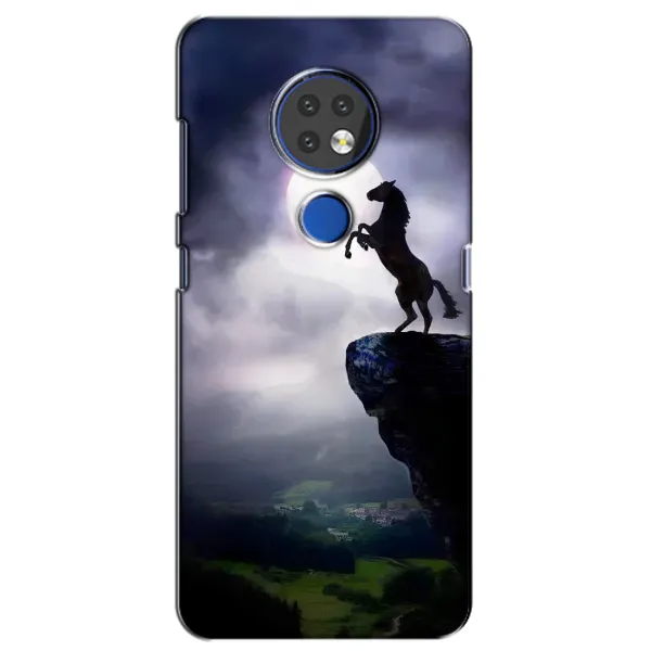 Чехол с рисунком «Лошадь» для Nokia 6.2 (2019)