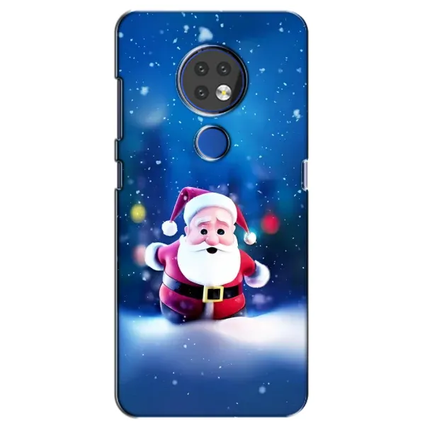 Чехол с рисунком «Маленький Дед Мороз» для Nokia 6.2 (2019)