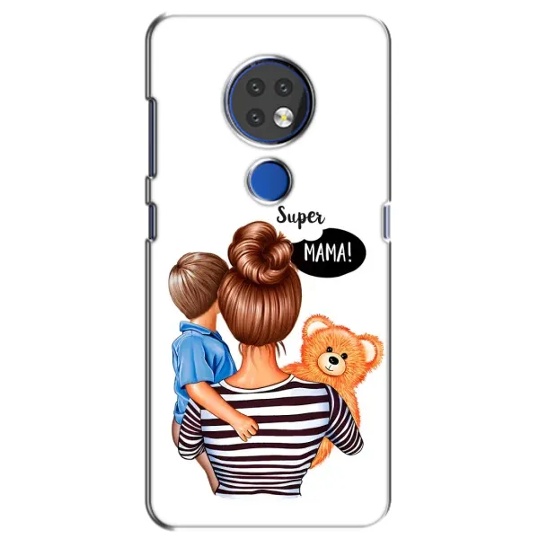 Чехол с рисунком «Мама и сын» для Nokia 6.2 (2019) Чехол с рисунком «Мама и сын» для Nokia 6.2 (2019)