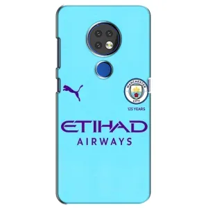 Силіконові Чохли з принтом Футбол на Nokia 6.2 (2019) (Man City)