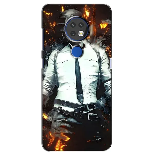 Чехол с рисунком «Man Пубг» для Nokia 6.2 (2019)