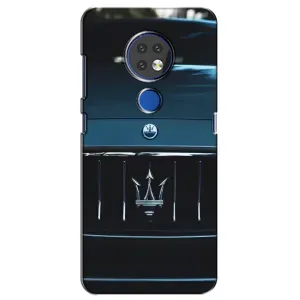 Чехлы с тематикой "Крутые машины" на Nokia 6.2 (2019) (Maserati auto)
