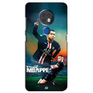 Чехол (TPU) с Футболистом на Nokia 6.2 (2019) (MBAPPE)