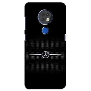 Силиконовый бампер с картинкой машины на Nokia 6.2 (2019) (Mercedes)