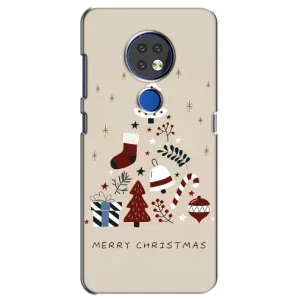 Чохол Санта Клаус для Nokia 6.2 (2019) (Merry Christmas)