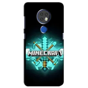 Чехол майнкрафт для Nokia 6.2 (2019) (MineCraft 2)
