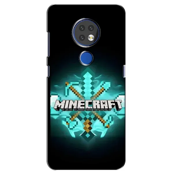 Чехол с рисунком «MineCraft 2» для Nokia 6.2 (2019)