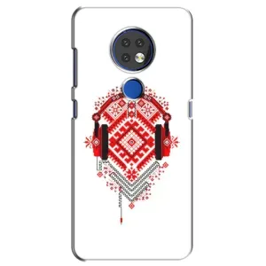 Силиконовый Чехол на Nokia 6.2 (2019) с картинкой Вышиванки (Модная вышиванка)
