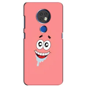 Чехлы с Патриком на Nokia 6.2 (2019) (Мордочка Патрика)