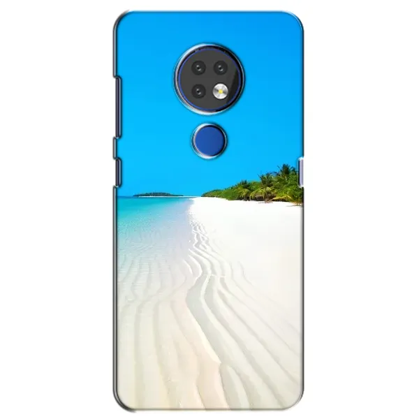 Чехол с рисунком «Море песок» для Nokia 6.2 (2019) Чехол с рисунком «Море песок» для Nokia 6.2 (2019)
