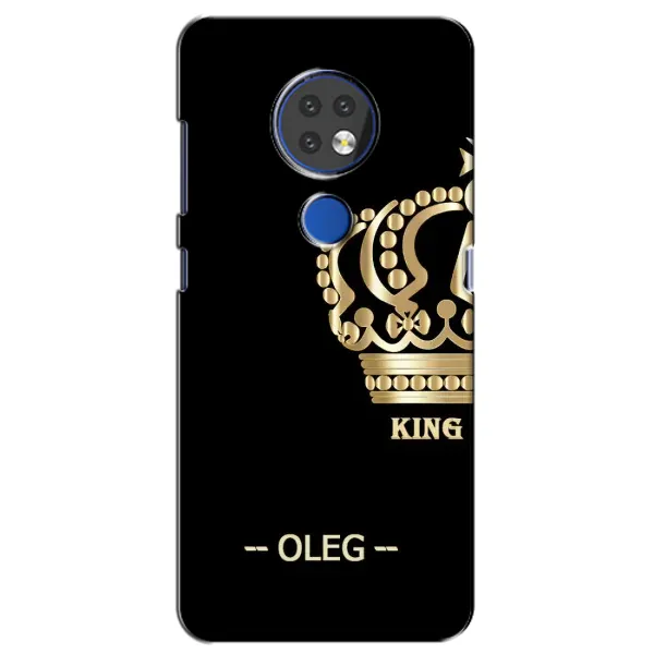 Чехол с рисунком «OLEG» для Nokia 6.2 (2019)