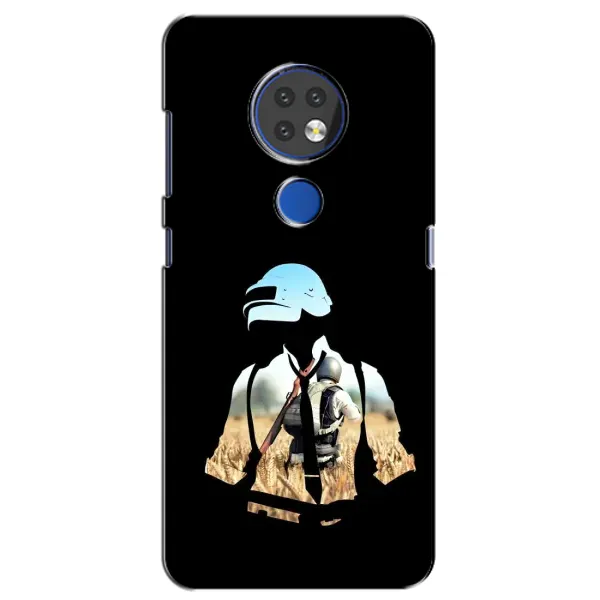 Чехол с рисунком «Пубг мен» для Nokia 6.2 (2019)