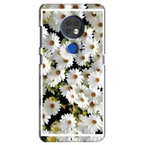 Чохол з ромашками на Nokia 6.2 (2019) (Рамка в ромашках)