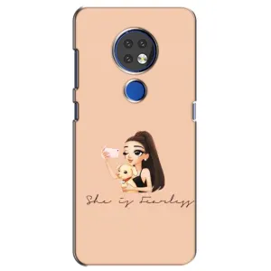 Силіконовый Чохол на Nokia 6.2 (2019) з картинкой Модных девушек (З собакою)
