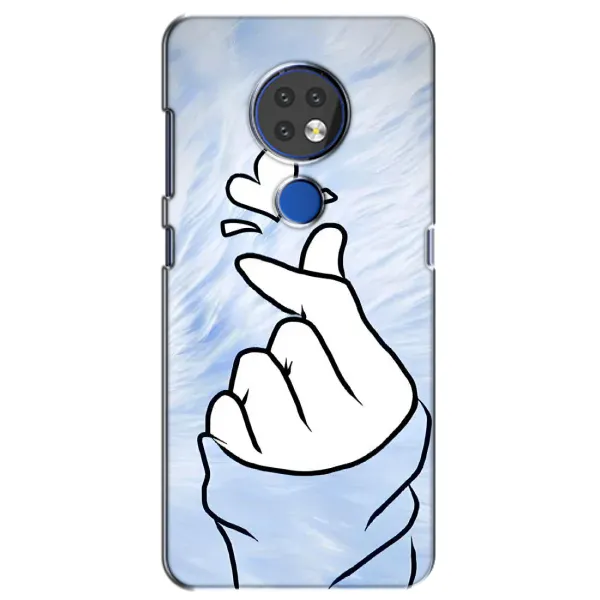 Чехол с рисунком «Сердечка знак» для Nokia 6.2 (2019) Чехол с рисунком «Сердечка знак» для Nokia 6.2 (2019)
