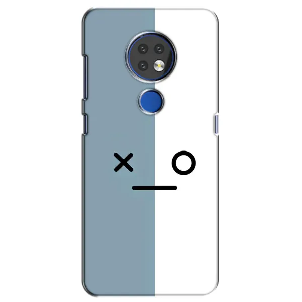 Чехол с рисунком «Серо-белый» для Nokia 6.2 (2019) Чехол с рисунком «Серо-белый» для Nokia 6.2 (2019)