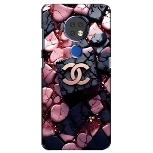Чохол (Dior, Prada, YSL, Chanel) для Nokia 6.2 (2019) (Шанель)