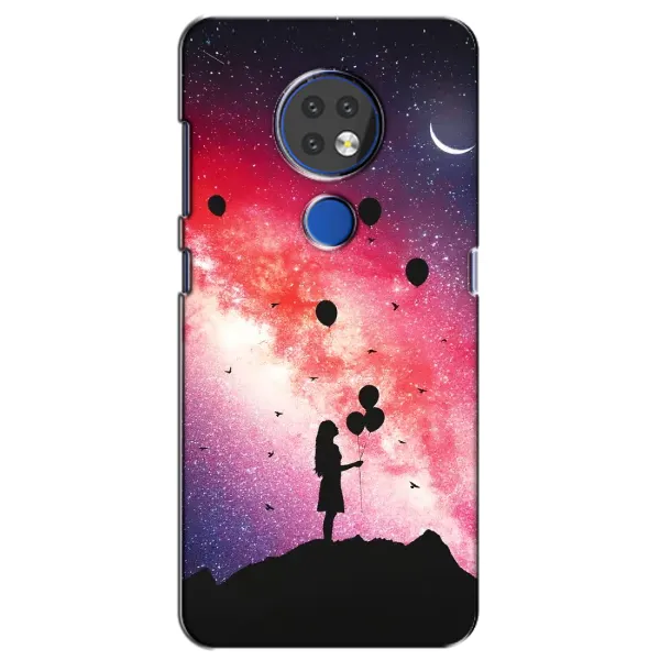 Чехол с рисунком «Шарики в небе» для Nokia 6.2 (2019) Чехол с рисунком «Шарики в небе» для Nokia 6.2 (2019)