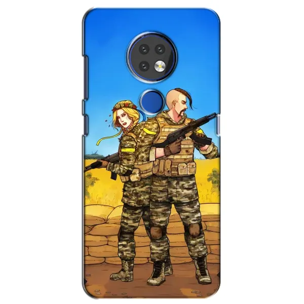 Чехол с рисунком «Солдаты ЗСУ» для Nokia 6.2 (2019) Чехол с рисунком «Солдаты ЗСУ» для Nokia 6.2 (2019)