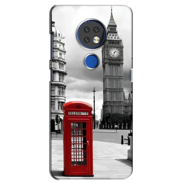 Чехол с рисунком «TELEPHONE» для Nokia 6.2 (2019)