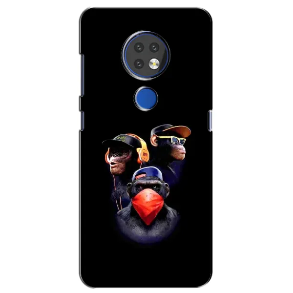 Чохол з малюнком «Три обізяни» для Nokia 6.2 (2019)