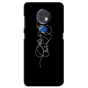Силіконові Чохли Коханій людині для Nokia 6.2 (2019) (Закохана пара)