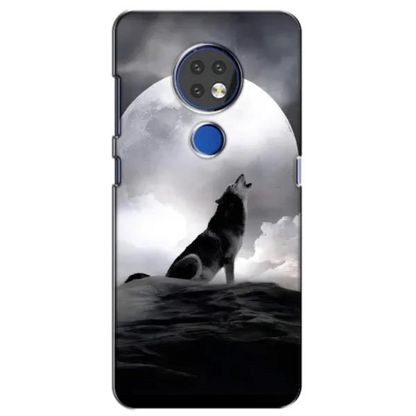Чехол с рисунком «Волк и луна» для Nokia 6.2 (2019) Чехол с рисунком «Волк и луна» для Nokia 6.2 (2019)