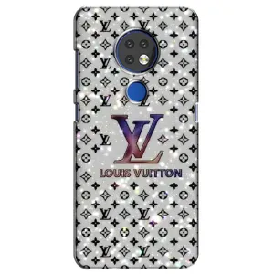 Чохол Стиль Louis Vuitton на Nokia 6.2 (2019) (Яскравий LV)